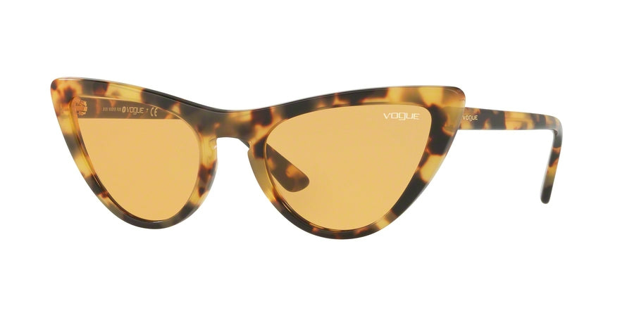Vogue VO5211S Cat Eye Sunglasses  2605/7-BROWN YELLOW TORTOISE 54-20-140 - Color Map havana