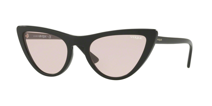 Vogue VO5211S Cat Eye Sunglasses  W44/5-BLACK 54-20-140 - Color Map black