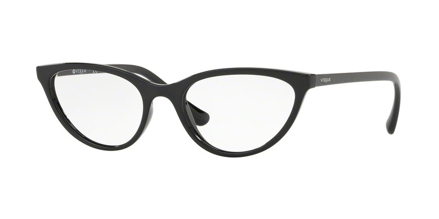 Vogue VO5213 Cat Eye Eyeglasses  W44-BLACK 53-18-140 - Color Map black