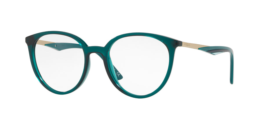 Vogue VO5232 Phantos Eyeglasses  2678-TRANSPARENT GREEN 52-18-140 - Color Map green