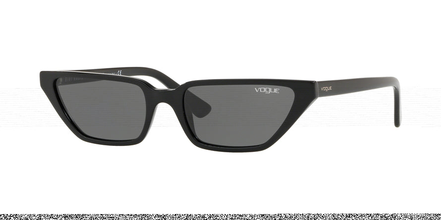 Vogue VO5235S Cat Eye Sunglasses  W44/87-BLACK 53-17-140 - Color Map black