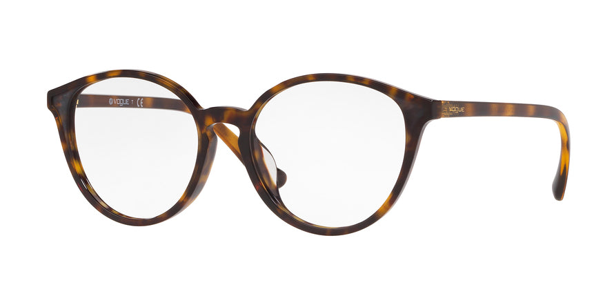 Vogue VO5254F Phantos Eyeglasses  W656-DARK HAVANA 53-17-140 - Color Map havana