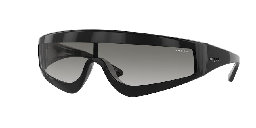 Vogue ZOOM-IN VO5257SM Rectangle Sunglasses  W44/11-BLACK 37-137-120 - Color Map black
