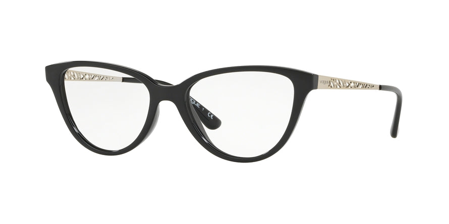 Vogue VO5258 Cat Eye Eyeglasses  W44-BLACK 53-16-140 - Color Map black