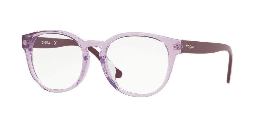 Vogue VO5272F Square Eyeglasses  2686-TRANSPARENT VIOLET 52-18-140 - Color Map violet