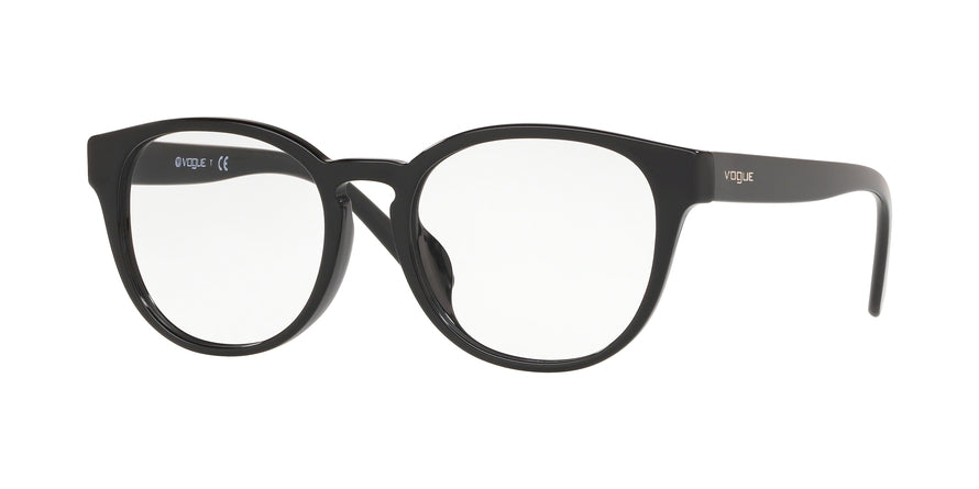 Vogue VO5272F Square Eyeglasses  W44-BLACK 52-18-140 - Color Map black