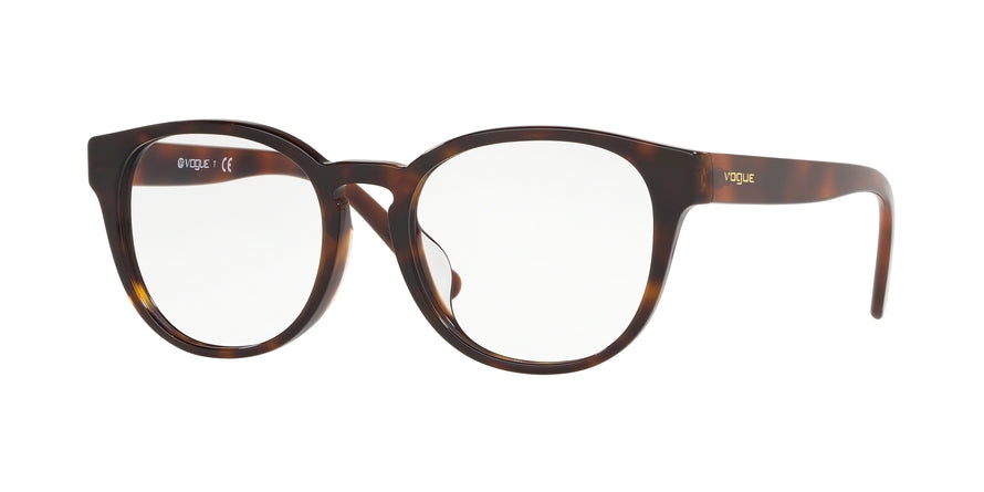 Vogue VO5272F Square Eyeglasses  W656-HAVANA 52-18-140 - Color Map havana