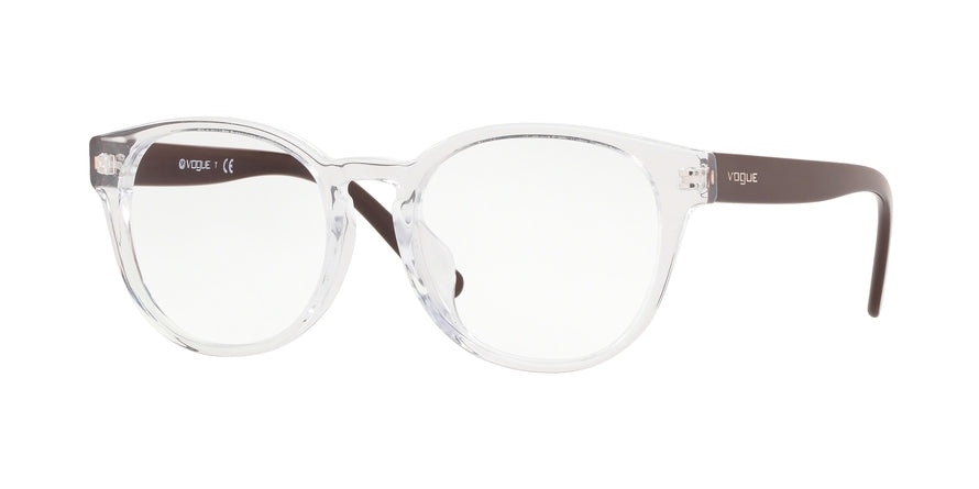 Vogue VO5272F Square Eyeglasses  W745-TRANSPARENT 52-18-140 - Color Map clear