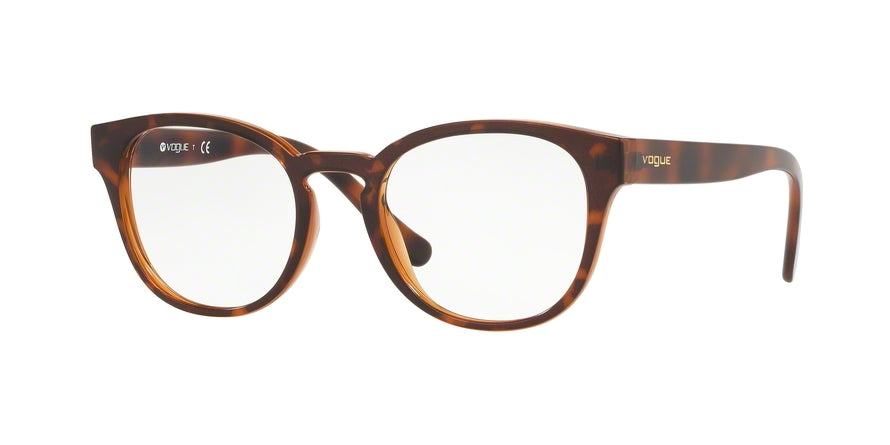 Vogue VO5272 Square Eyeglasses  2386-TOP DK HAVANA/LIGHT BROWN 51-19-140 - Color Map havana