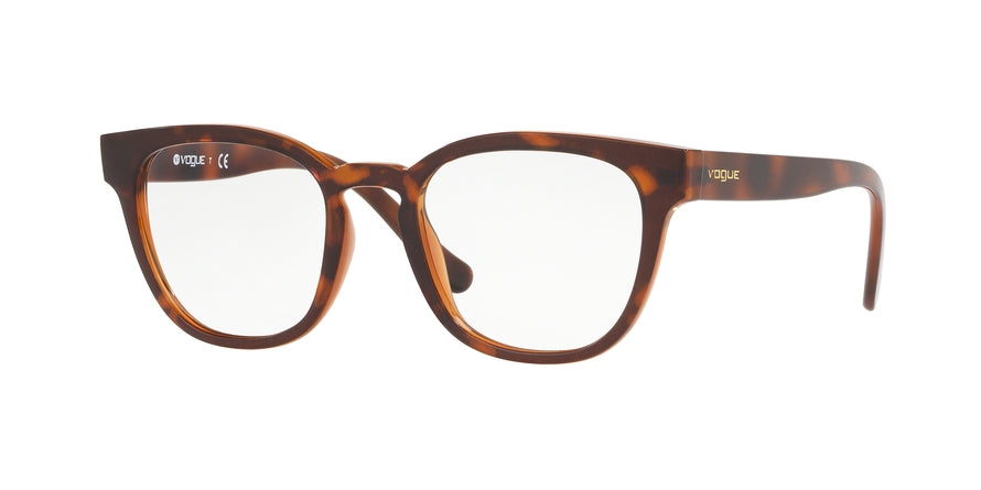 Vogue VO5273 Square Eyeglasses  2386-TOP DARK HAVANA/LIGHT BROWN 50-19-140 - Color Map havana