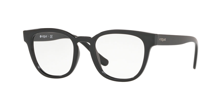 Vogue VO5273 Square Eyeglasses  W44-BLACK 50-19-140 - Color Map black