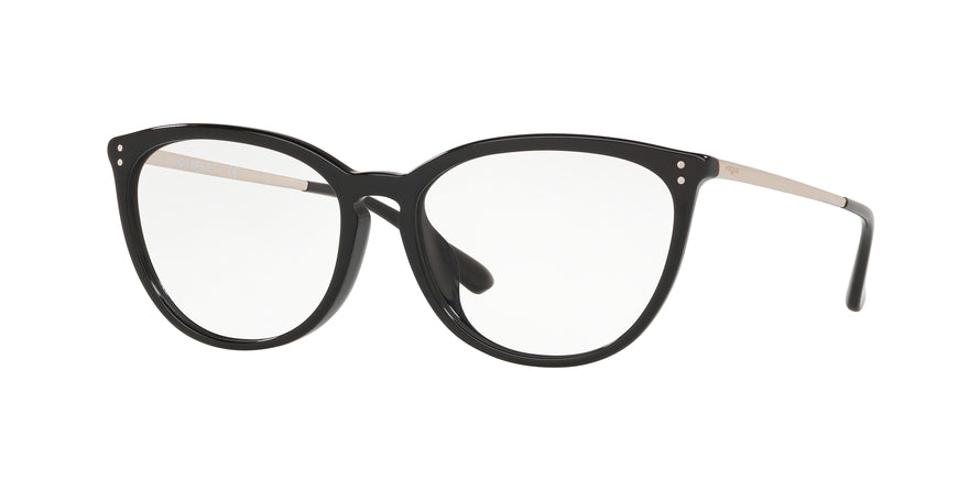 Vogue VO5276F Cat Eye Eyeglasses  W44-BLACK 54-16-140 - Color Map black