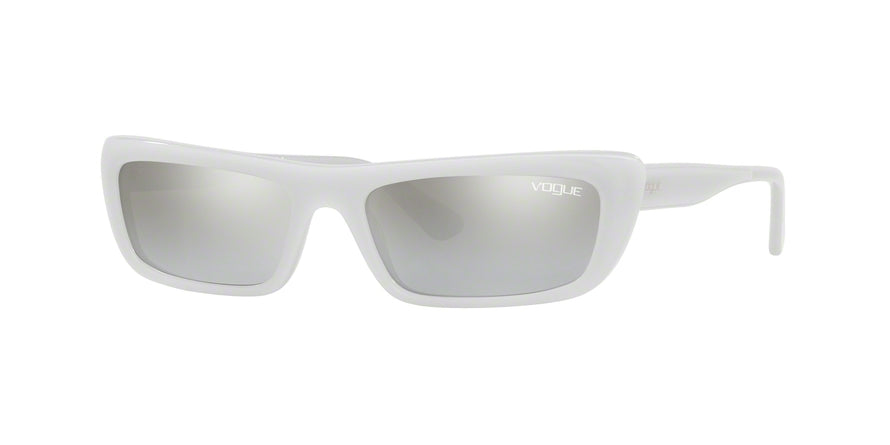 Vogue BELLA VO5283S Pillow Sunglasses  27236V-OPAL LIGHT GREY 54-17-140 - Color Map grey