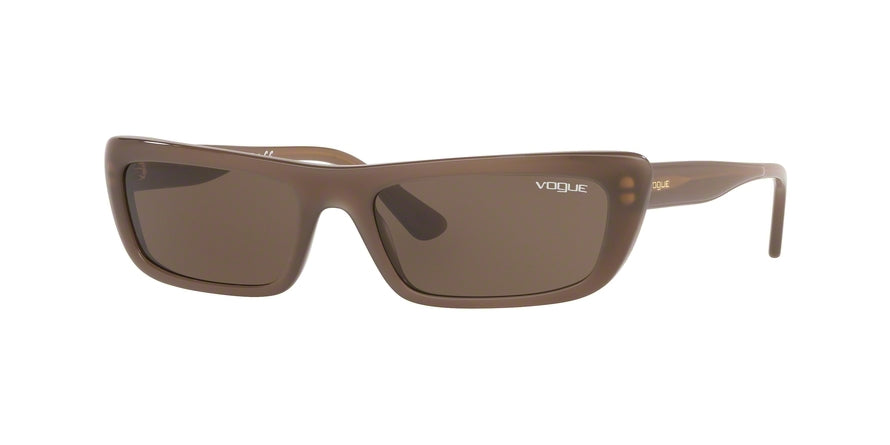 Vogue BELLA VO5283S Pillow Sunglasses  272573-OPAL BEIGE 54-17-140 - Color Map honey