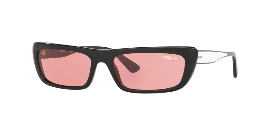 Vogue BELLA VO5283S Pillow Sunglasses  W44/84-BLACK 54-17-140 - Color Map black