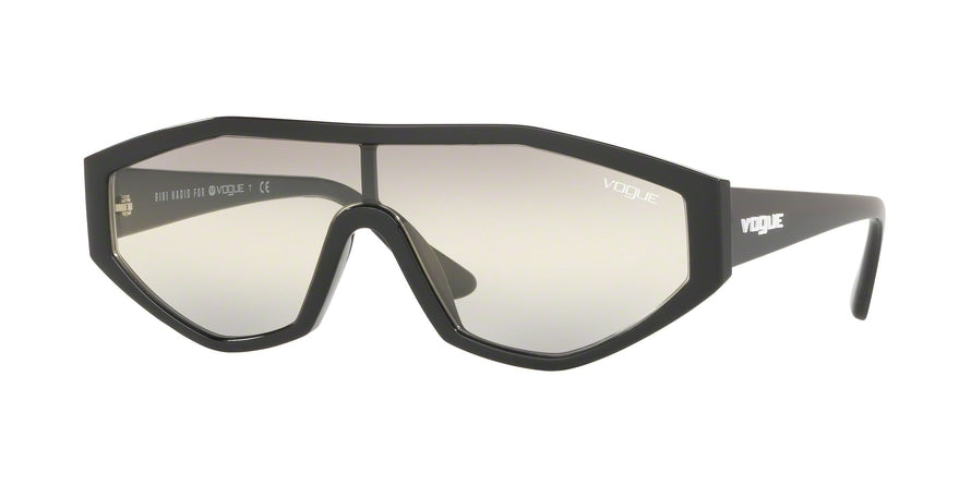 Vogue HIGHLINE VO5284S Irregular Sunglasses  W44/AE-BLACK 32-132-135 - Color Map black