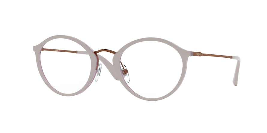 Vogue VO5286 Phantos Eyeglasses  2758-TOP GREY/TRANSP PINK 49-21-135 - Color Map grey
