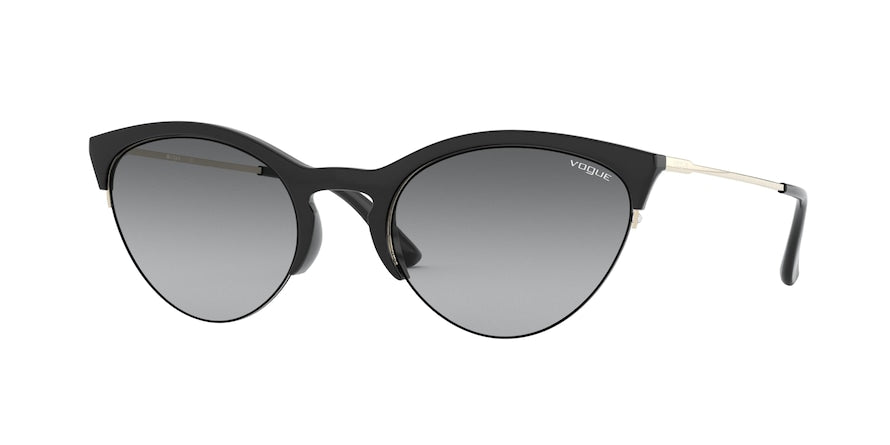 Vogue VO5287S Cat Eye Sunglasses  W44/11-BLACK 54-22-140 - Color Map black