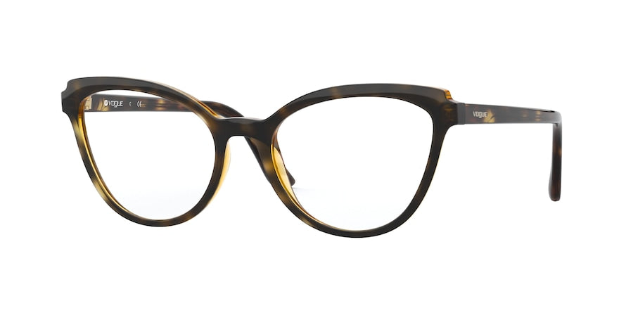 Vogue VO5291 Butterfly Eyeglasses  W656-HAVANA 53-18-140 - Color Map havana