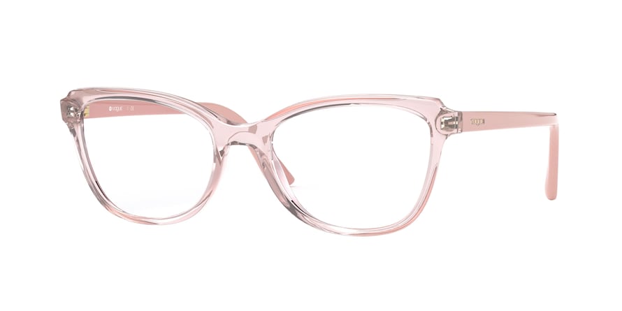 Vogue VO5292 Pillow Eyeglasses  2763-TRANSPARENT PINK/PINK 53-18-140 - Color Map pink