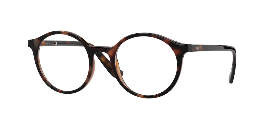 Vogue VO5310 Round Eyeglasses  2386-HAVANA 49-20-140 - Color Map havana