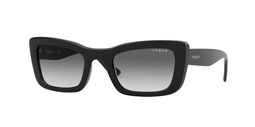 Vogue VO5311SF Pillow Sunglasses  W44/11-BLACK 52-20-135 - Color Map black