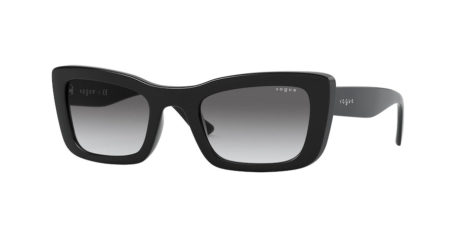 Vogue VO5311S Pillow Sunglasses  W44/11-BLACK 49-22-135 - Color Map black