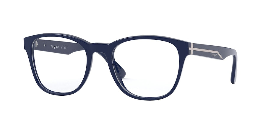 Vogue VO5313 Square Eyeglasses  2484-BLUE 52-19-145 - Color Map blue