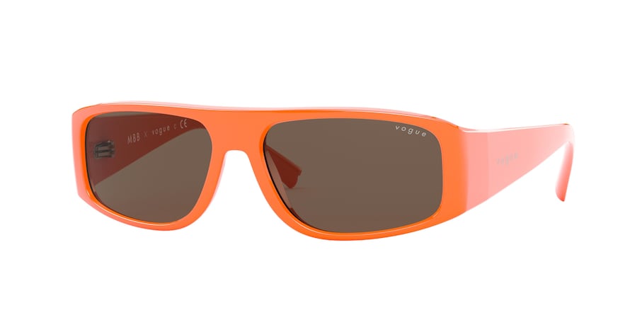 Vogue VO5318S Pillow Sunglasses  280573-ORANGE 56-15-125 - Color Map orange