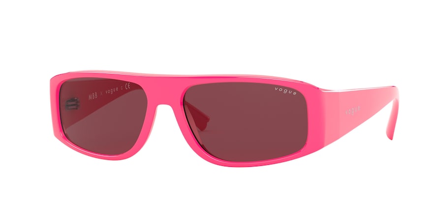 Vogue VO5318S Pillow Sunglasses  280669-HOT PINK 56-15-125 - Color Map pink