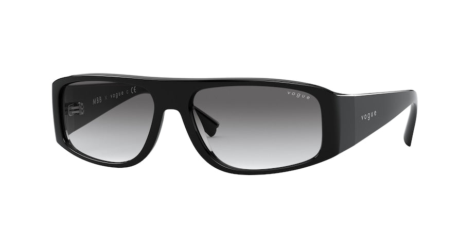Vogue VO5318S Pillow Sunglasses  W44/11-BLACK 56-15-125 - Color Map black