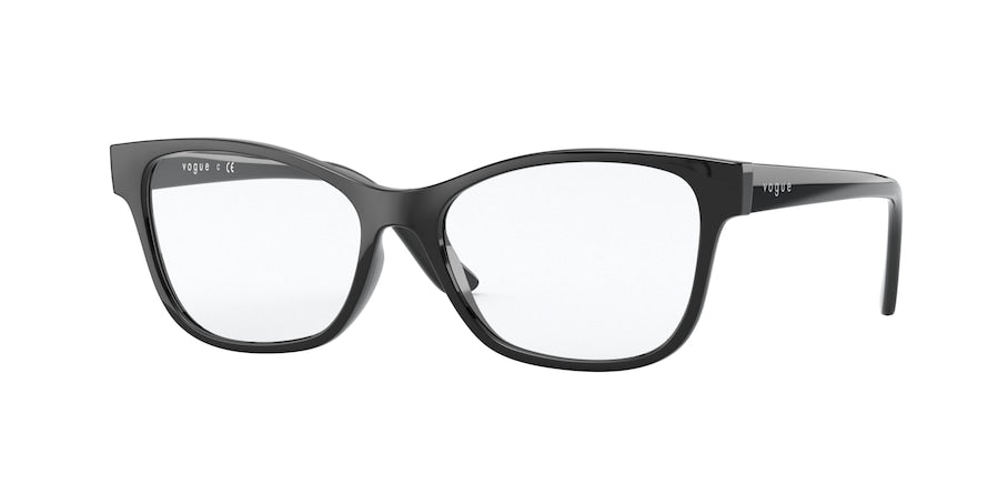 Vogue VO5335F Pillow Eyeglasses  W44-BLACK 55-16-140 - Color Map black