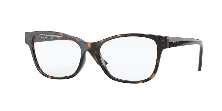 Vogue VO5335F Pillow Eyeglasses  W656-DARK HAVANA 55-16-140 - Color Map havana