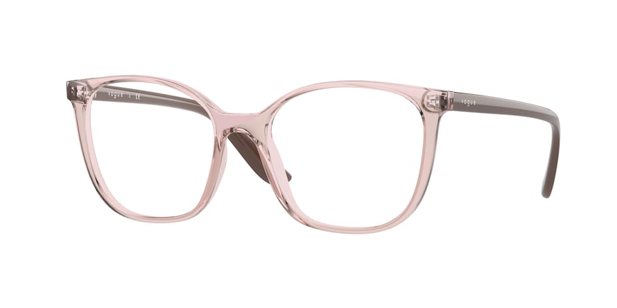 Vogue VO5356F Pillow Eyeglasses  2881-TRANSPARENT BEIGE 54-17-140 - Color Map pink