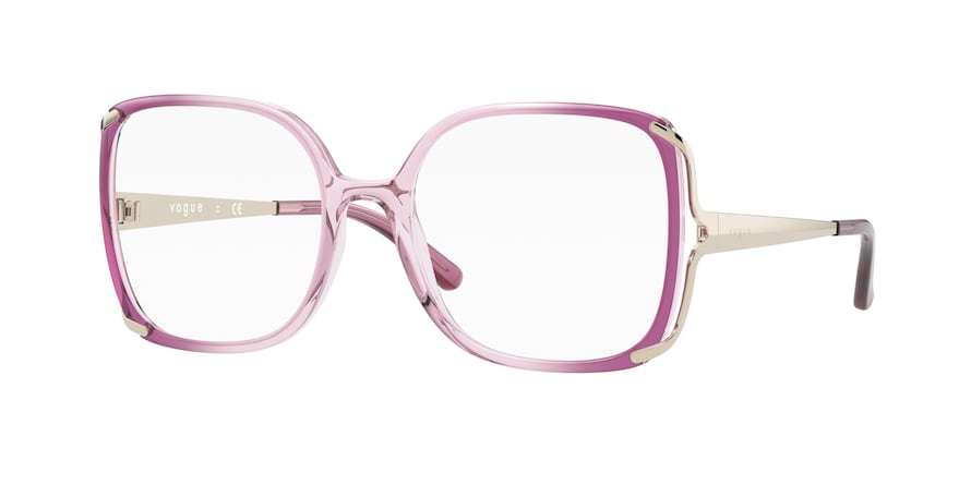 Vogue VO5362 Pillow Eyeglasses  2879-TRANSPARENT PINK GRADIENT 54-18-140 - Color Map pink