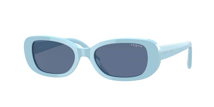 Vogue VO5414S Pillow Sunglasses  516480-BABY BLUE 51-18-135 - Color Map blue