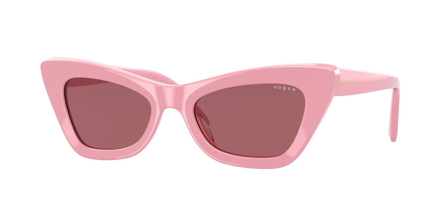 Vogue VO5415S Cat Eye Sunglasses  516369-BABY PINK 51-19-140 - Color Map pink