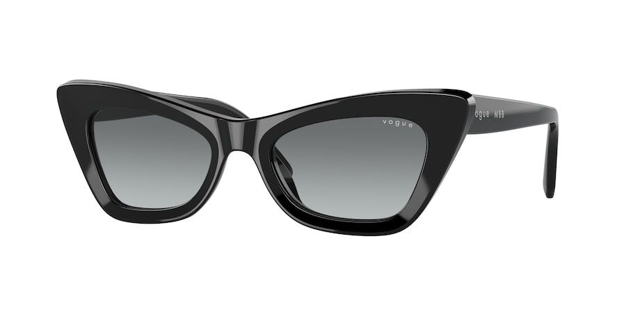 Vogue VO5415S Cat Eye Sunglasses  W44/11-BLACK 51-19-140 - Color Map black