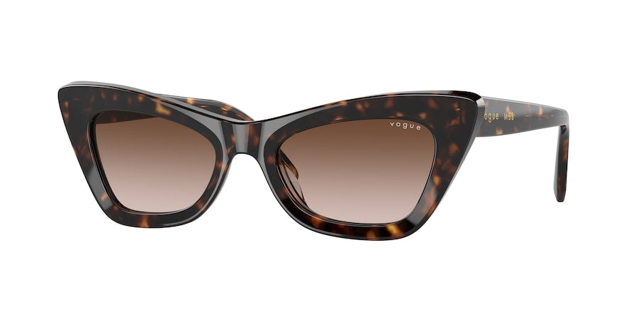 Vogue VO5415S Cat Eye Sunglasses  W65613-DARK HAVANA 51-19-140 - Color Map havana