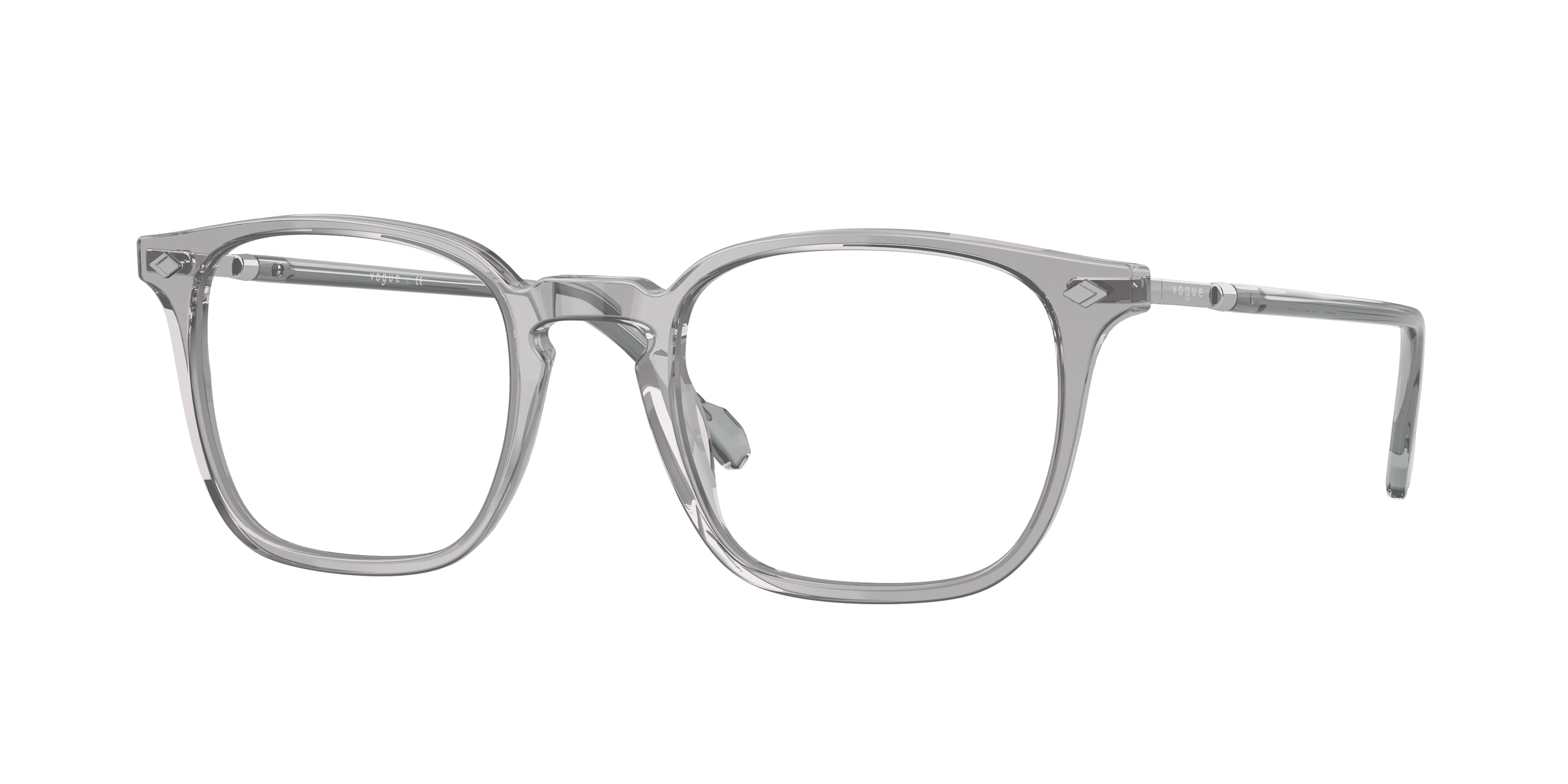 Vogue VO5433 Pillow Eyeglasses  2820-Transparent Grey 52-145-21 - Color Map Grey