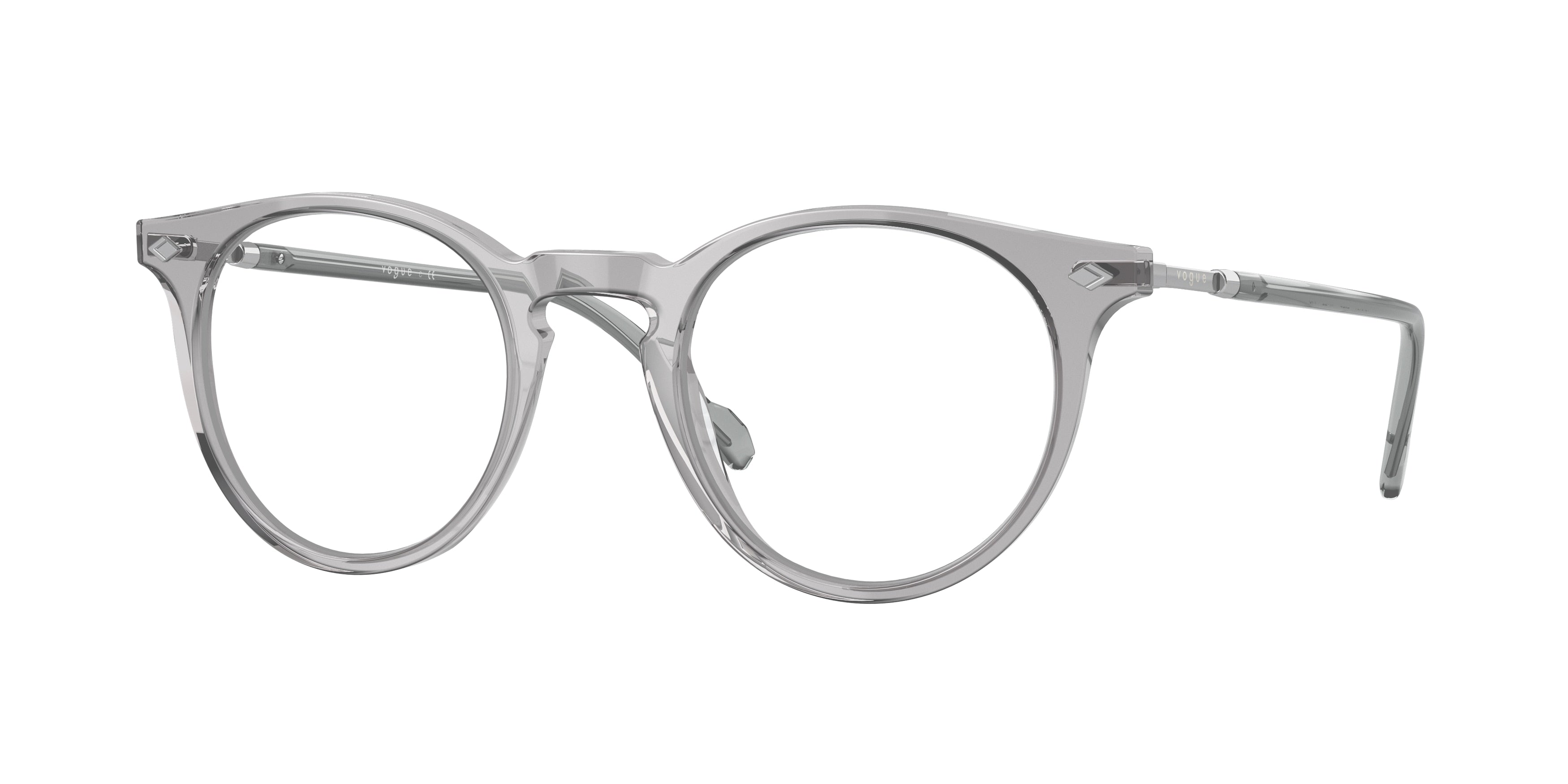 Vogue VO5434 Phantos Eyeglasses  2820-Transparent Grey 49-145-22 - Color Map Grey