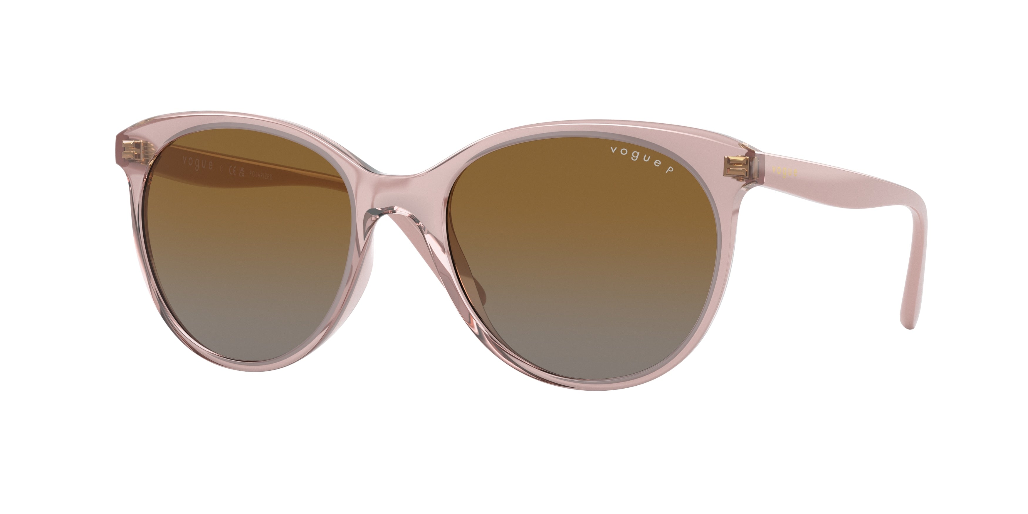 Vogue VO5453S Phantos Sunglasses  2942T5-Transparent Pink 53-140-18 - Color Map Pink