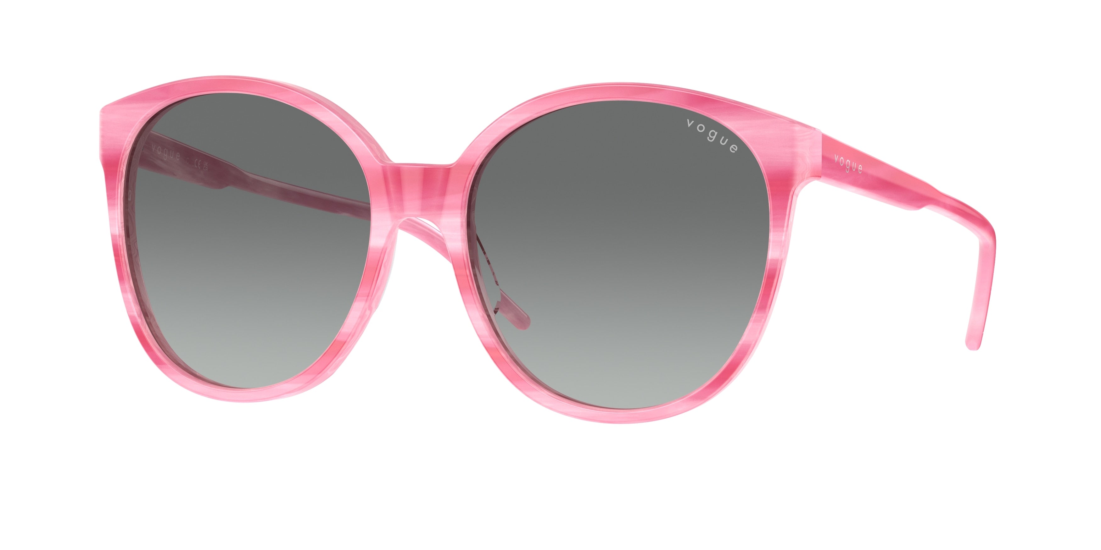 Vogue VO5509S Phantos Sunglasses  307811-Pink Horn 60-145-16 - Color Map Pink