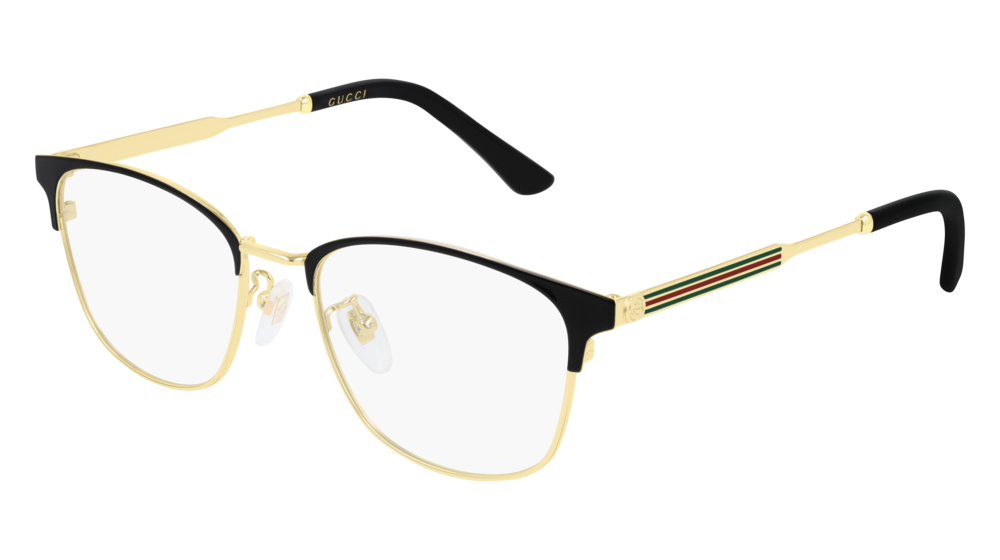 Gucci GG0012O Eyeglasses - Grey Black/003 54-18-145