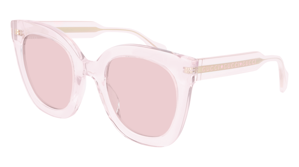 GUCCI GG0564S RECTANGULAR / SQUARE Sunglasses For Women  GG0564S-005 PINK PINK / PINK SHINY 51-26-145