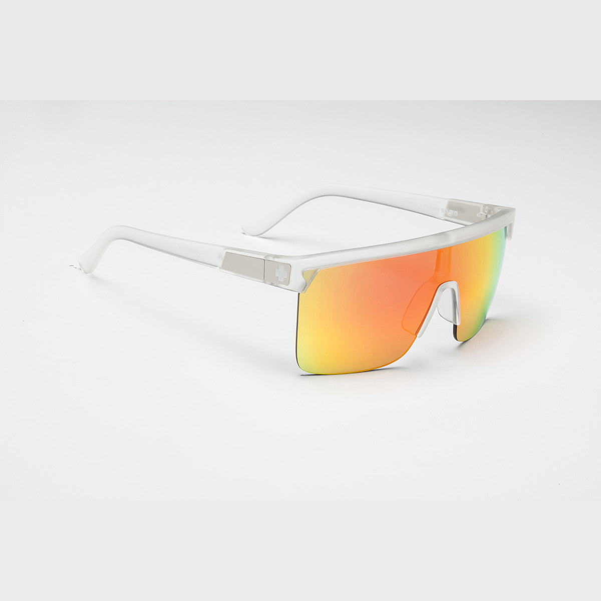 Spy Flynn 5050 Sunglasses  Crystal Matte 134-00-140 M-L 54-61