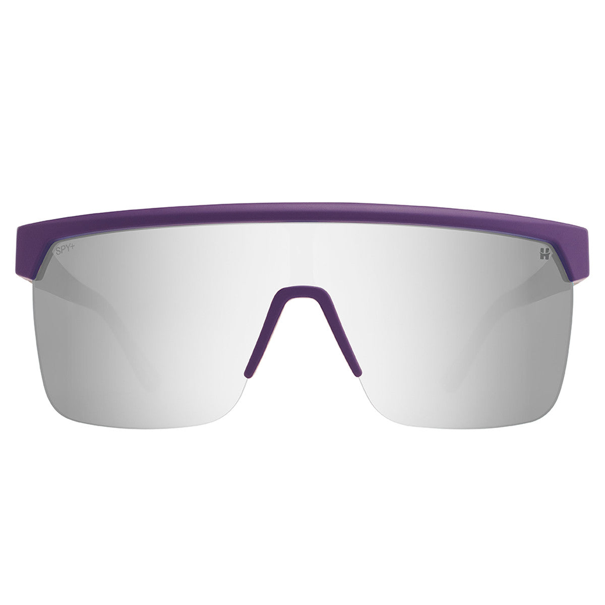 Spy Flynn 5050 Sunglasses  Matte Purple Matte Black 134-00-140 L-XL 57-60