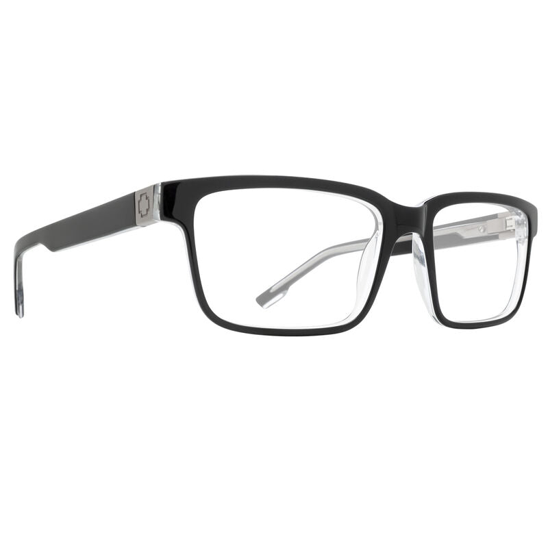 Spy Rafe 58 Eyeglasses  Black Clear One Size
