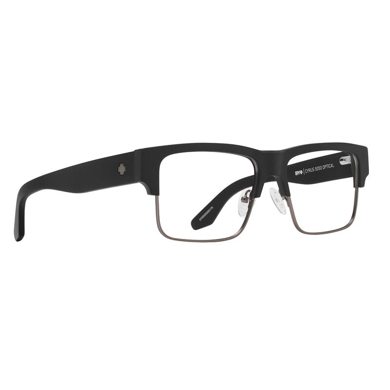 Spy Cyrus 5050 Optical 58 Eyeglasses  Matte Black Matte Dark Gunmetal Large M 56-58