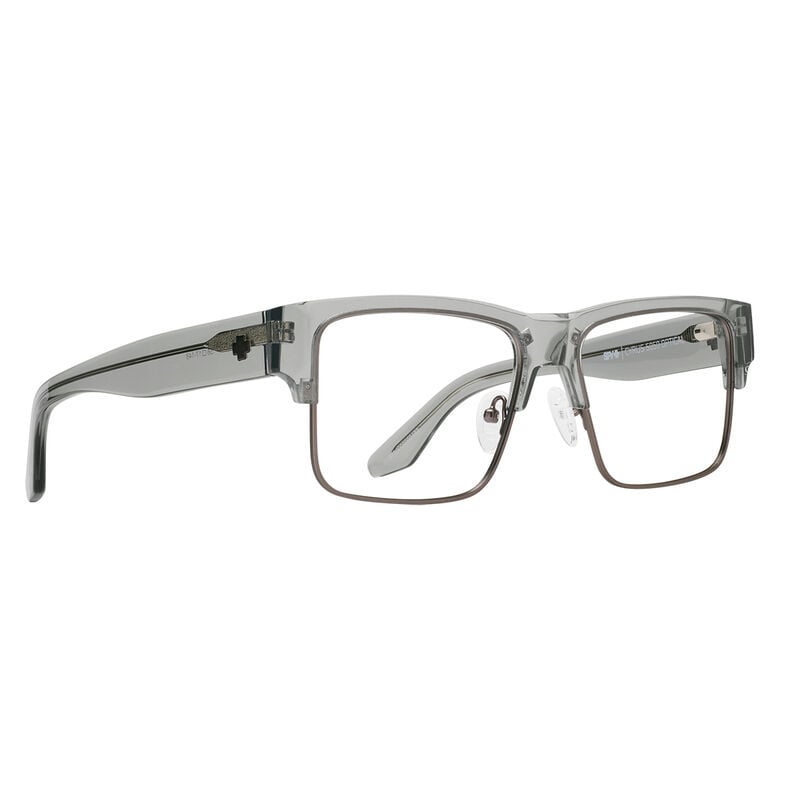 Spy Cyrus 5050 Optical 60 Eyeglasses  Crystal Smoke Matte Dark Gunmetal Extra Large L 59-61